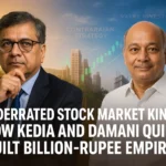 Underrated Stock Market Kings How Kedia and Damani Quietly Built Billion-Rupee Empires